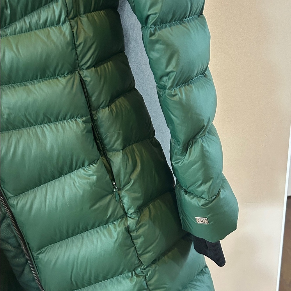 Soia + Kyo LITA-U Midi Down Puffer Jacket Midnight Forest - Picture 11 of 16